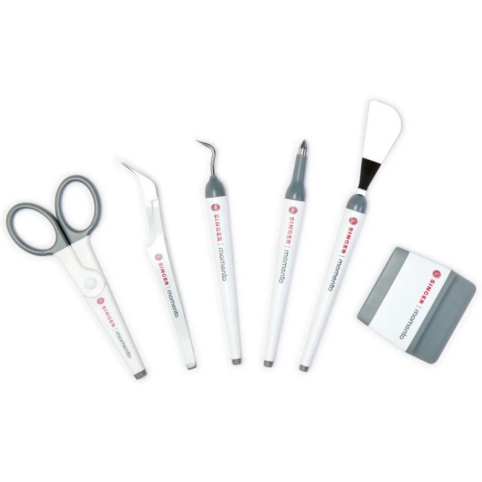 Set de herramientas básicas para plotter de corte Singer