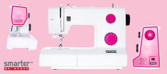 Maquina de coser Pfaff smarter 160s 
