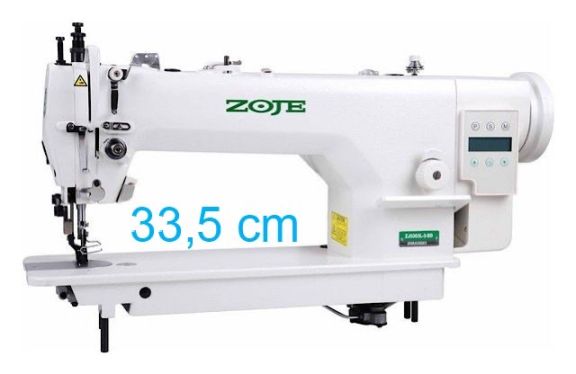 Tamaño del brazo maquina de coser industrial Zoje Zoje-0303L-3-BD