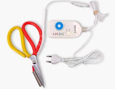 Tijeras electrot&eacute;rmicas con base