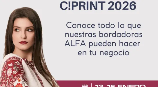 Vis&iacute;tanos en C!Print Madrid 2026 | Entre M&aacute;quinas de Coser