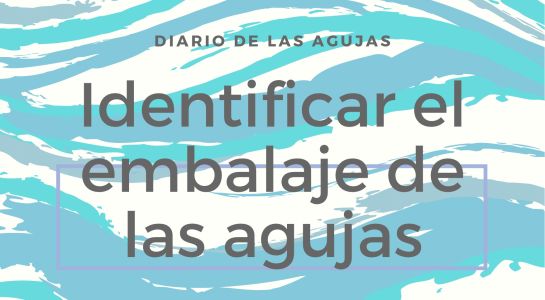 Identifica el embalaje de una aguja de costura