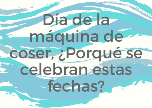 Día de la máquina de coser 