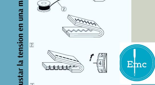 Como ajustar la tensión en una máquina de coser